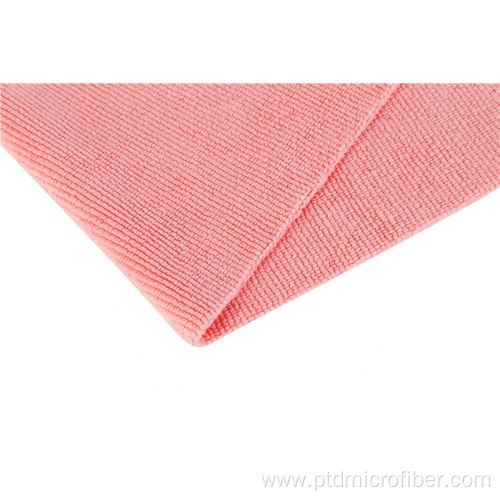 Premium ultrasonic cut microfiber cleaning cloth